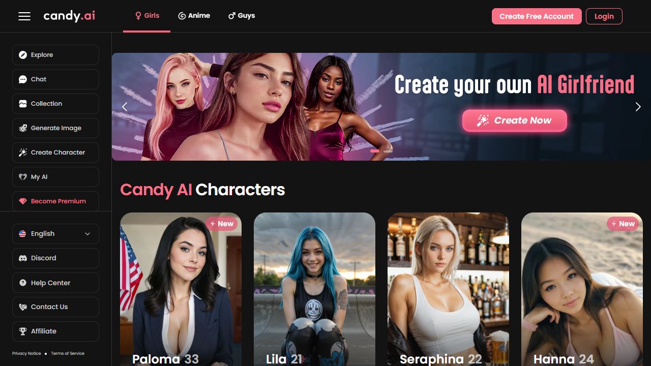 candy 最新网站截图