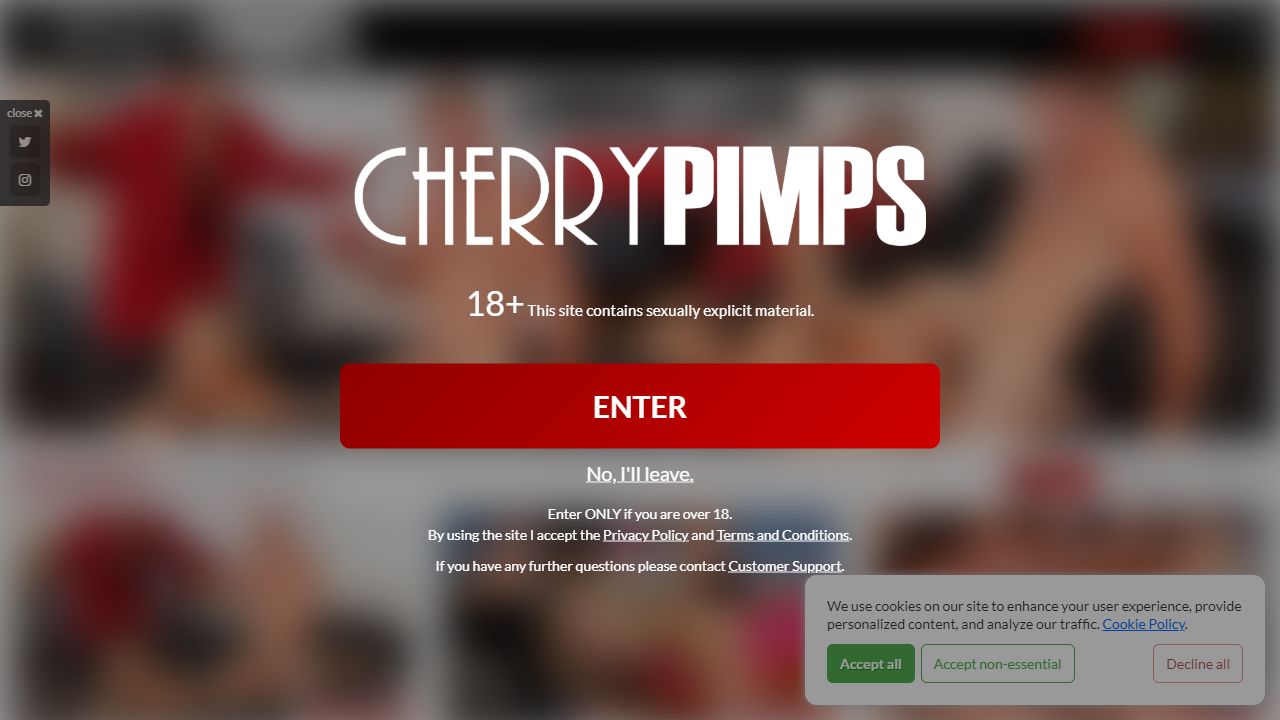 CherryPimps 最新网站截图