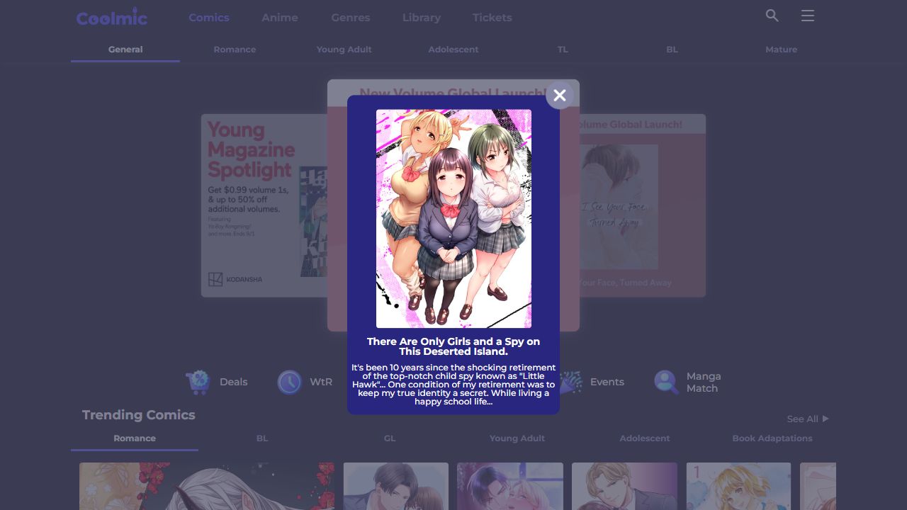 Coolmic 最新网站截图
