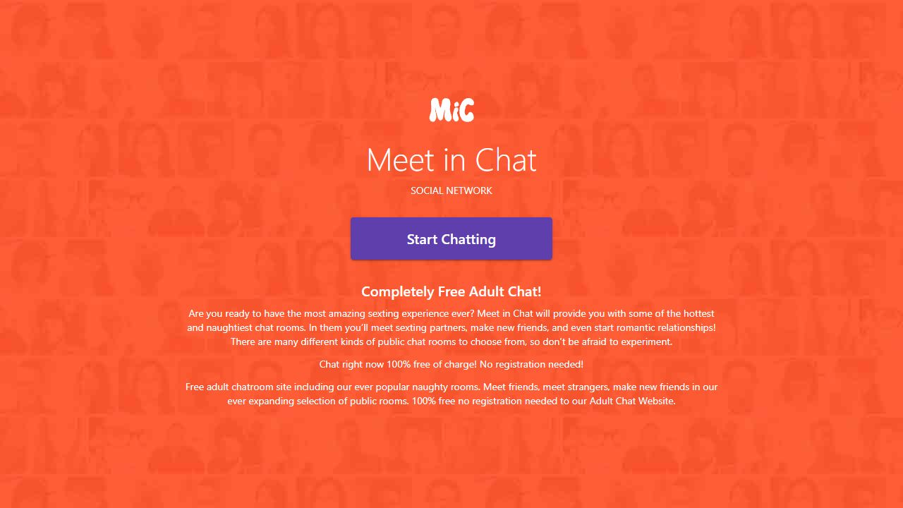 Meet In Chat 最新网站截图