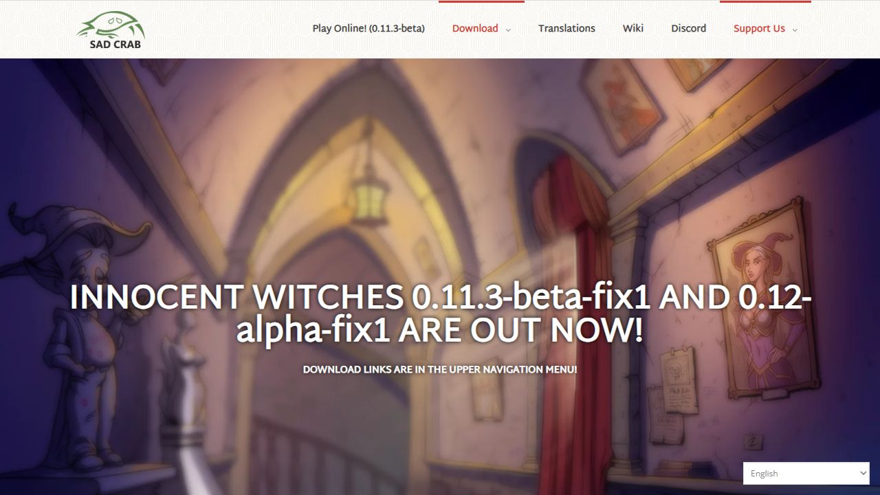 Innocent Witches 最新网站截图