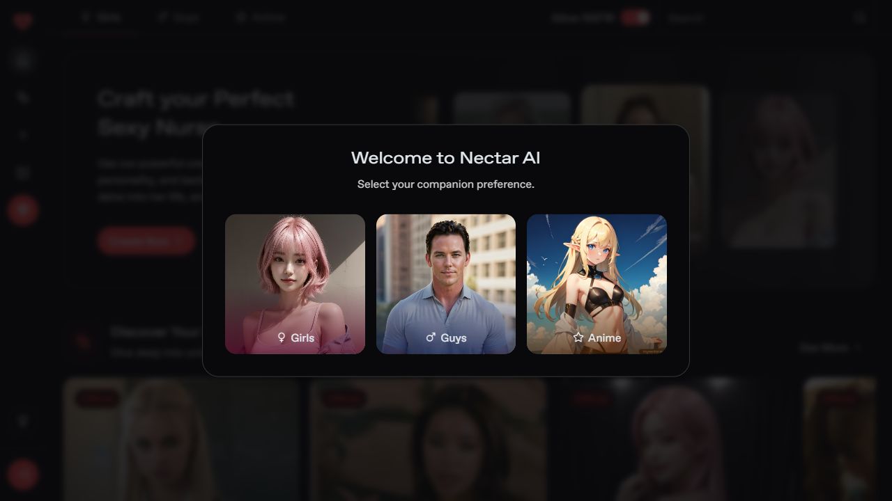 trynectar 最新网站截图