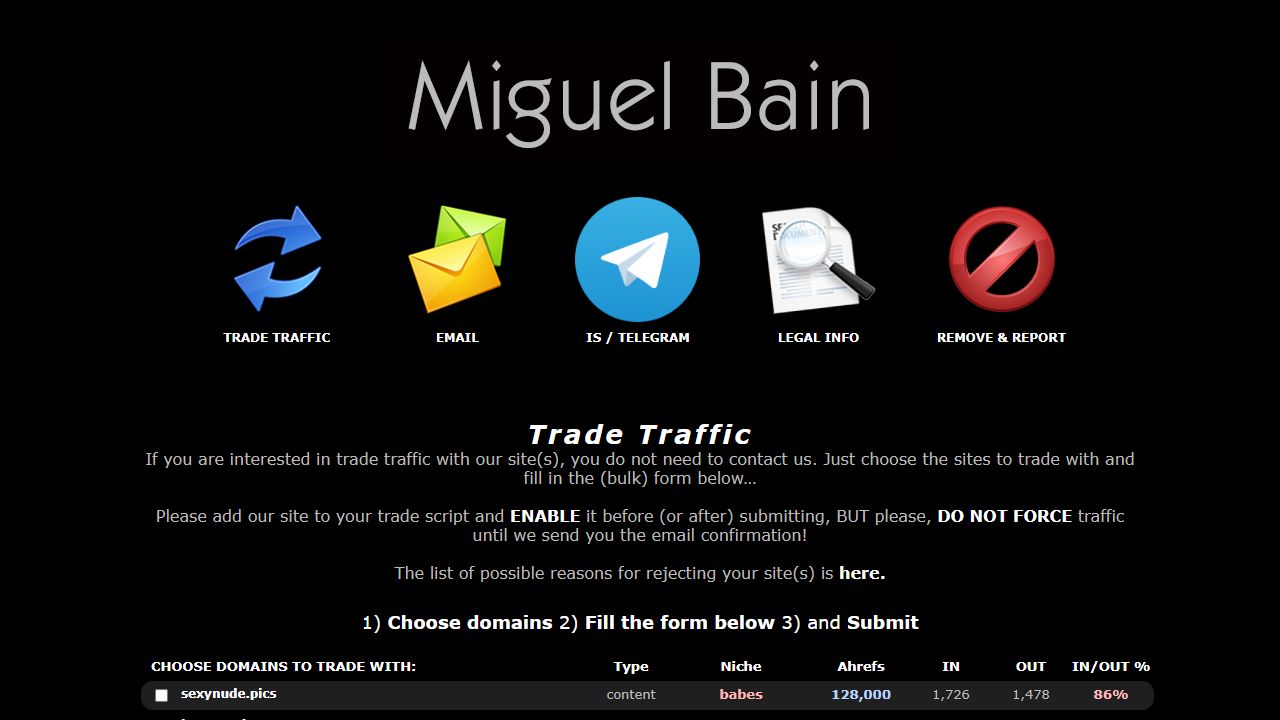 Trade Traffic 最新网站截图