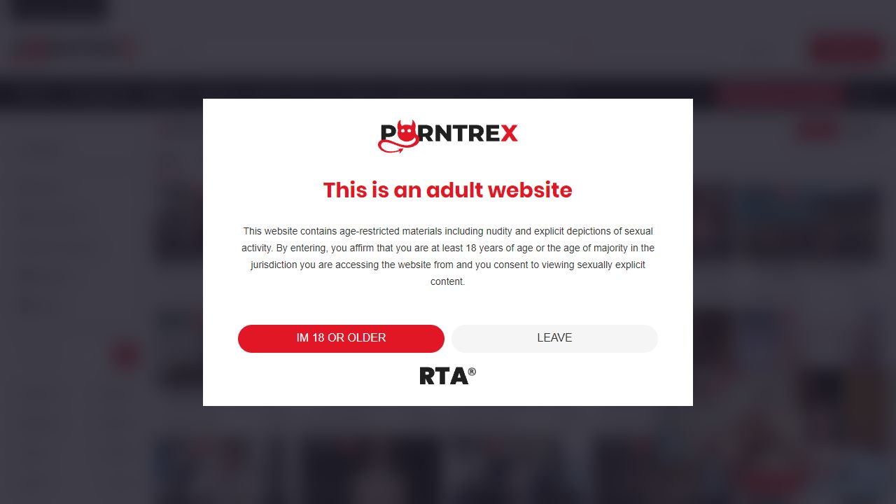 PornTrex 最新网站截图