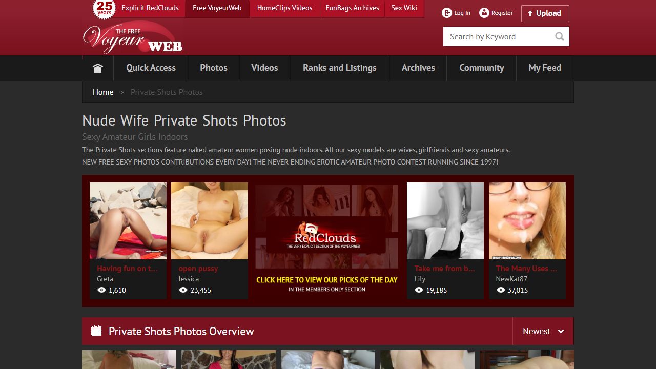 VoyeurWeb 最新网站截图